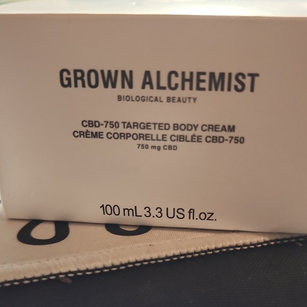 Grown Alchemist CBD-750 Targeted Body Cream - White